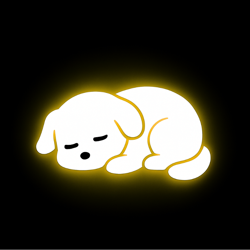 Celestial manifestation of the sacred pup