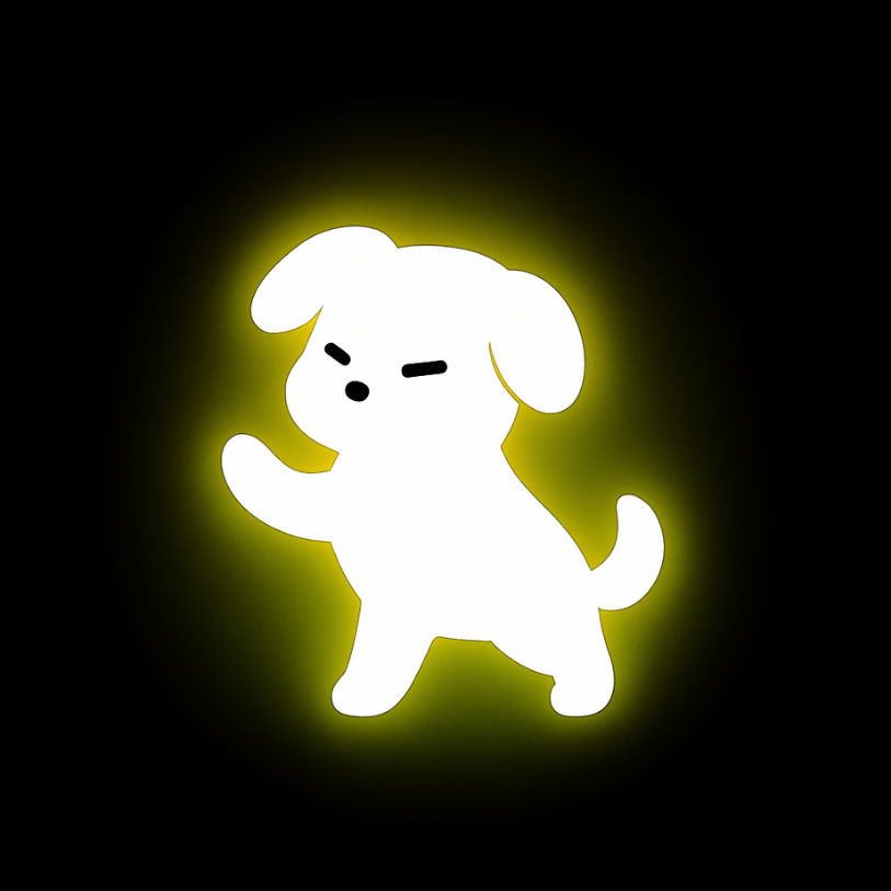 Holy guardian in meditation